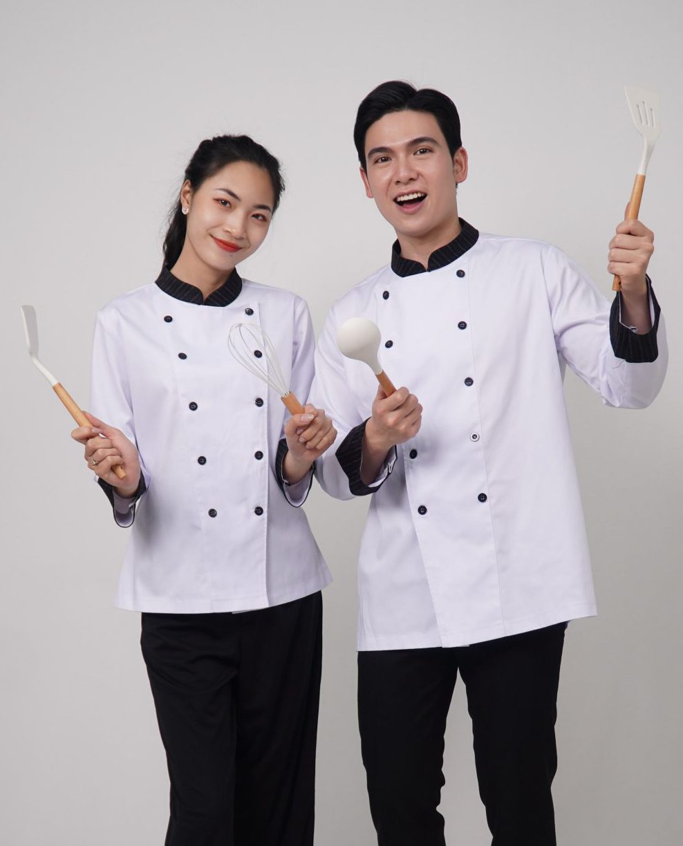đồng phục Fima bếp nam nữ trọn bộ
