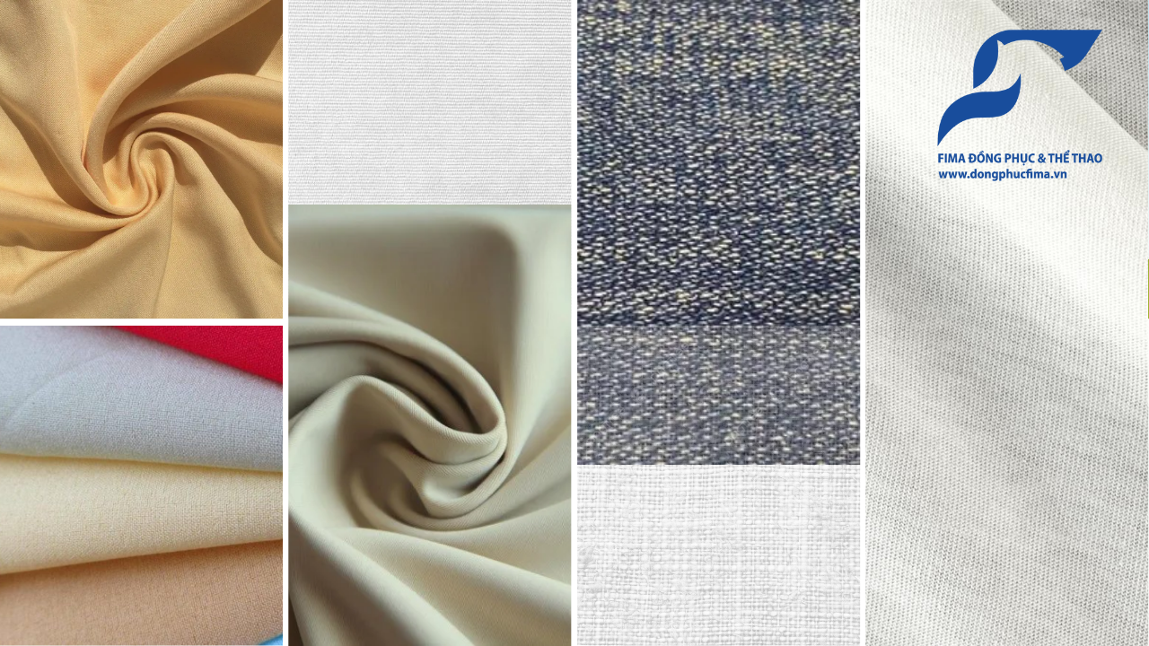 chọn vải cho đồng phục công ty