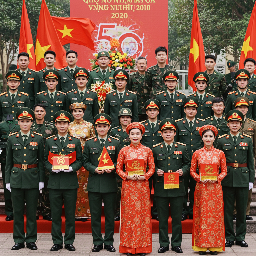 đồng phục kỷ niệm 50 năm thống nhất đất nước Việt Nam-xưởng may đồng phục fima